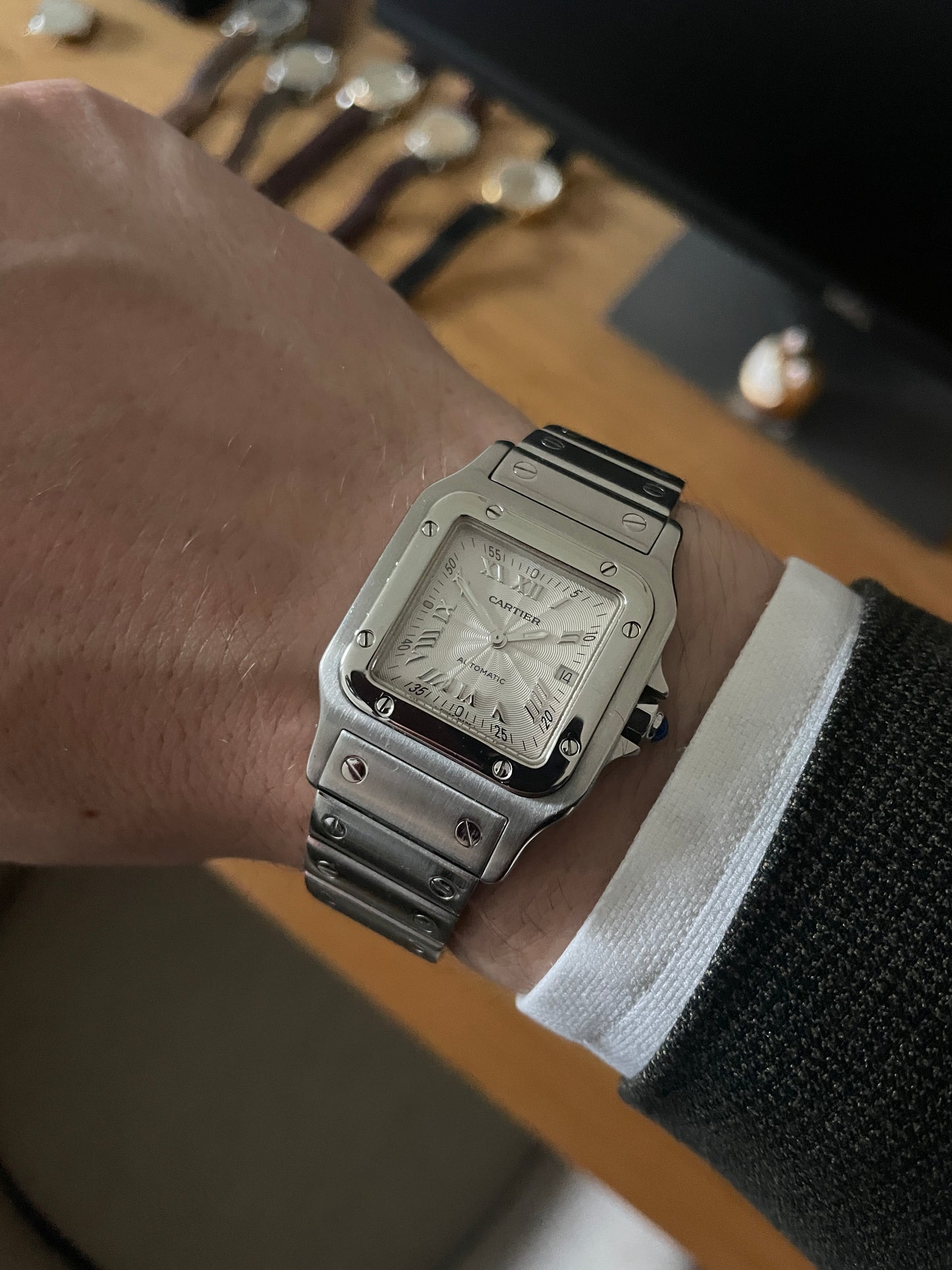 Cartier Santos Galbée