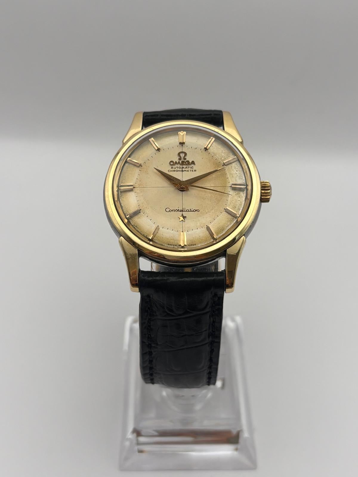 Omega constellation “pie pan”