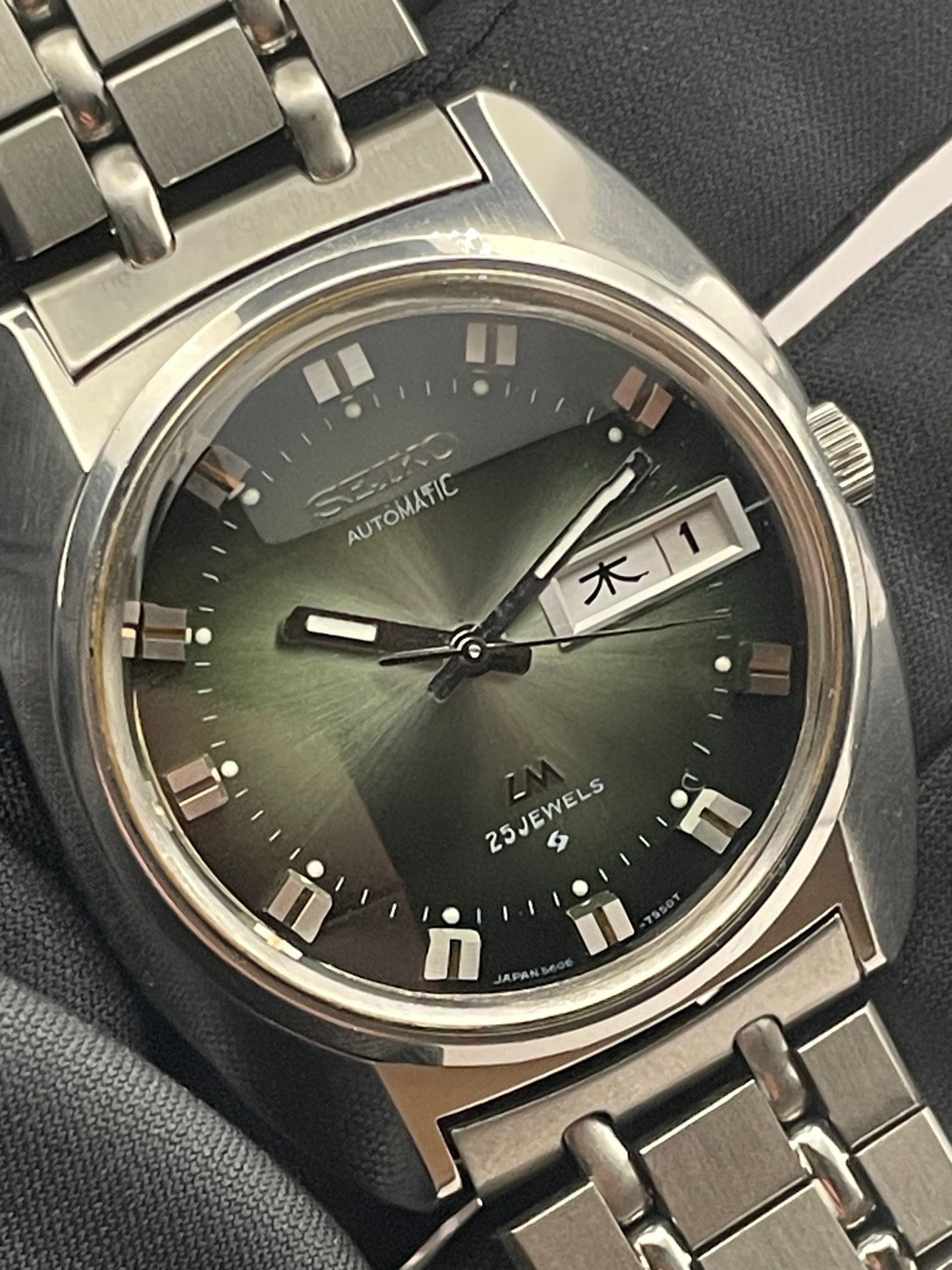 Seiko Lord Matic - Green Gradient