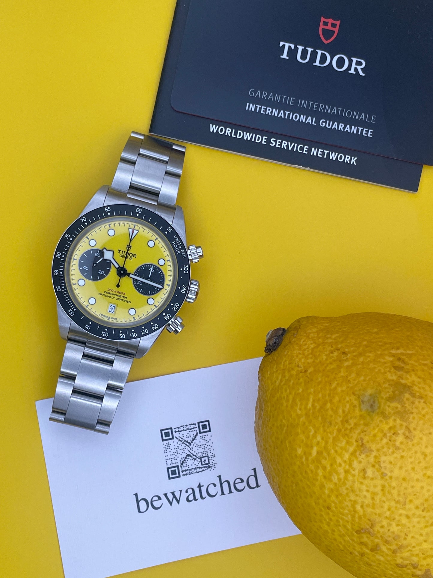 Tudor Black Bay Chrono 39
"Bumblebee" Réf. M79360N -
Nouveauté 2026 - Full Set