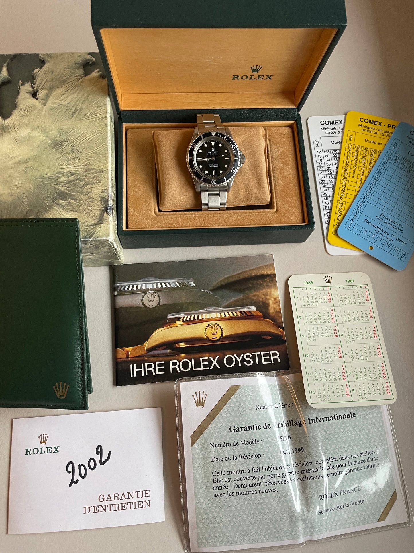 Rolex submariner 5513