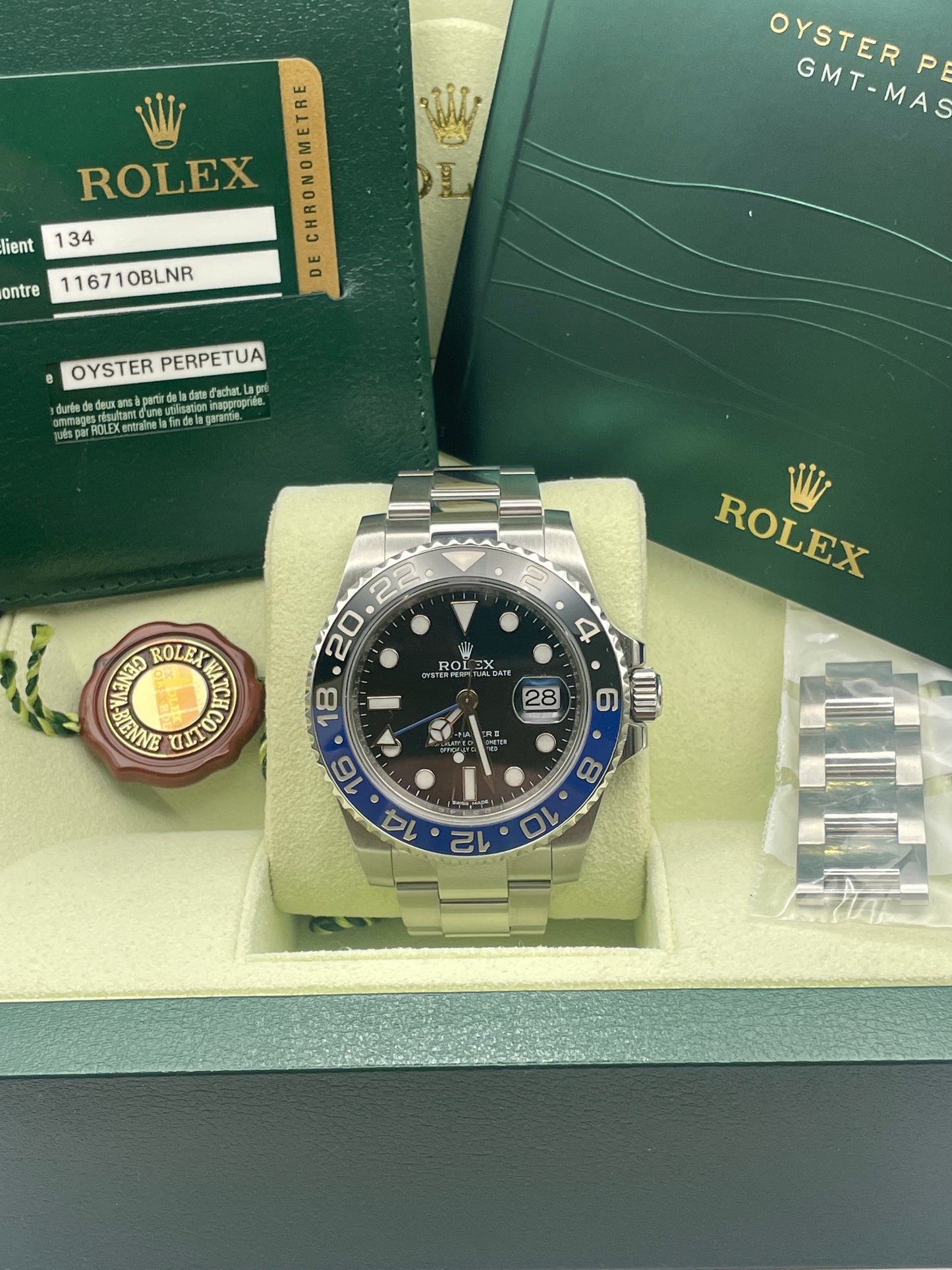 Rolex GMT Master II - Full set