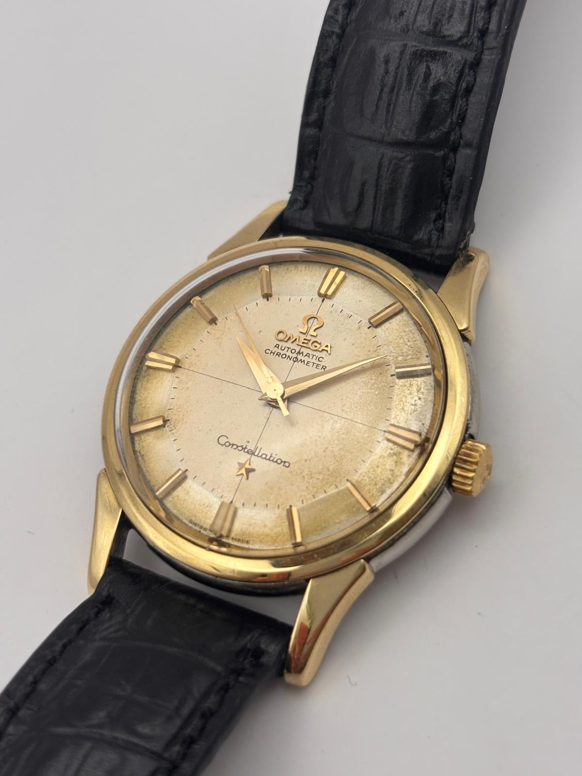 Omega constellation “pie pan”