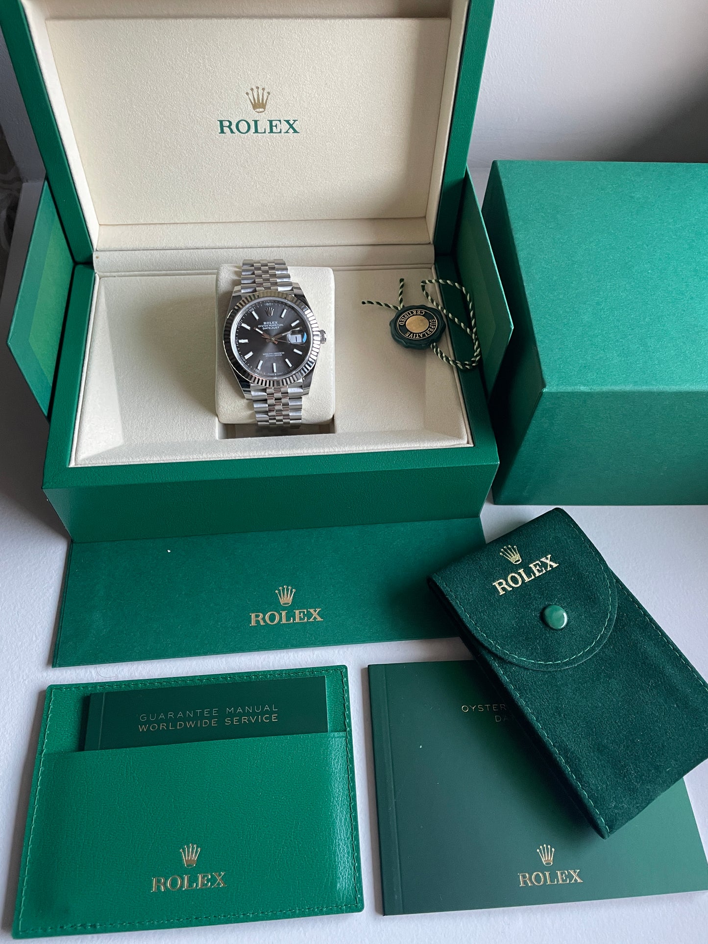 Rolex Datejust 41 - Gris Ardoise