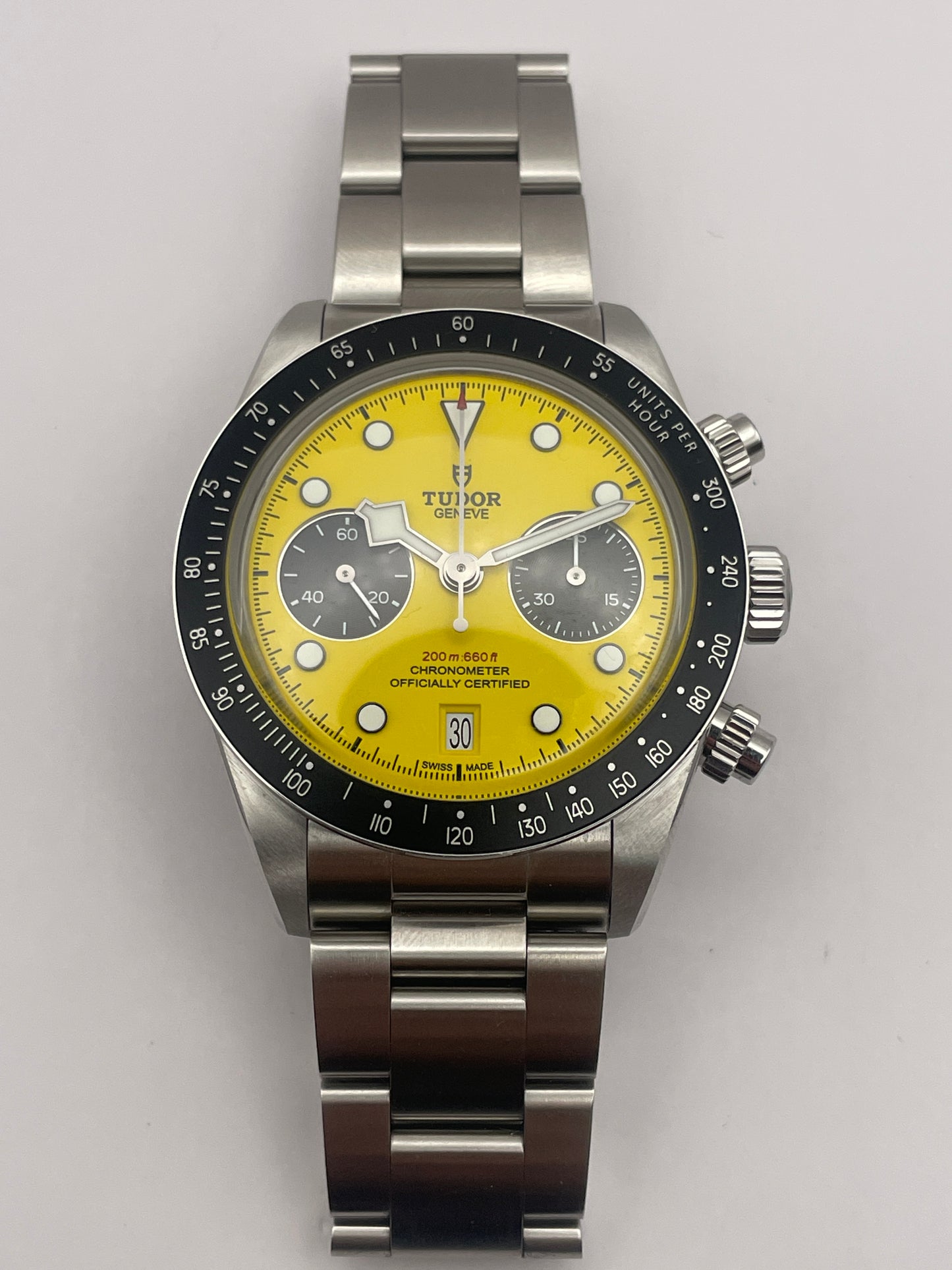 Tudor Black Bay Chrono 39
"Bumblebee" Réf. M79360N -
Nouveauté 2026 - Full Set