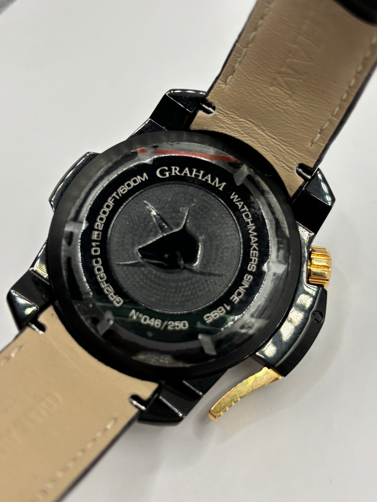 Graham Chronofighter Prodive Black & Gold – Édition limitée 250pcs