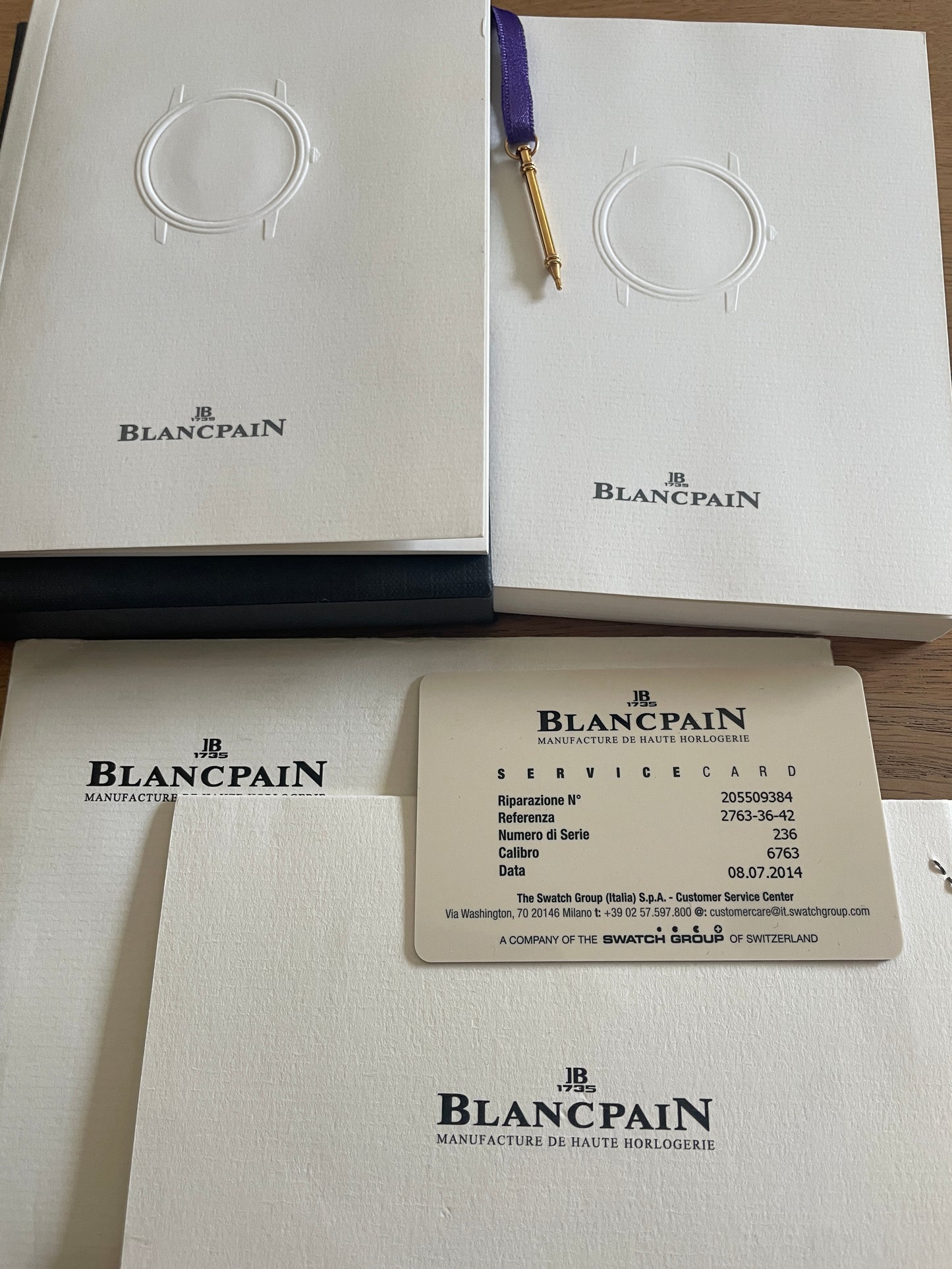 Blancpain Annual Calendar
