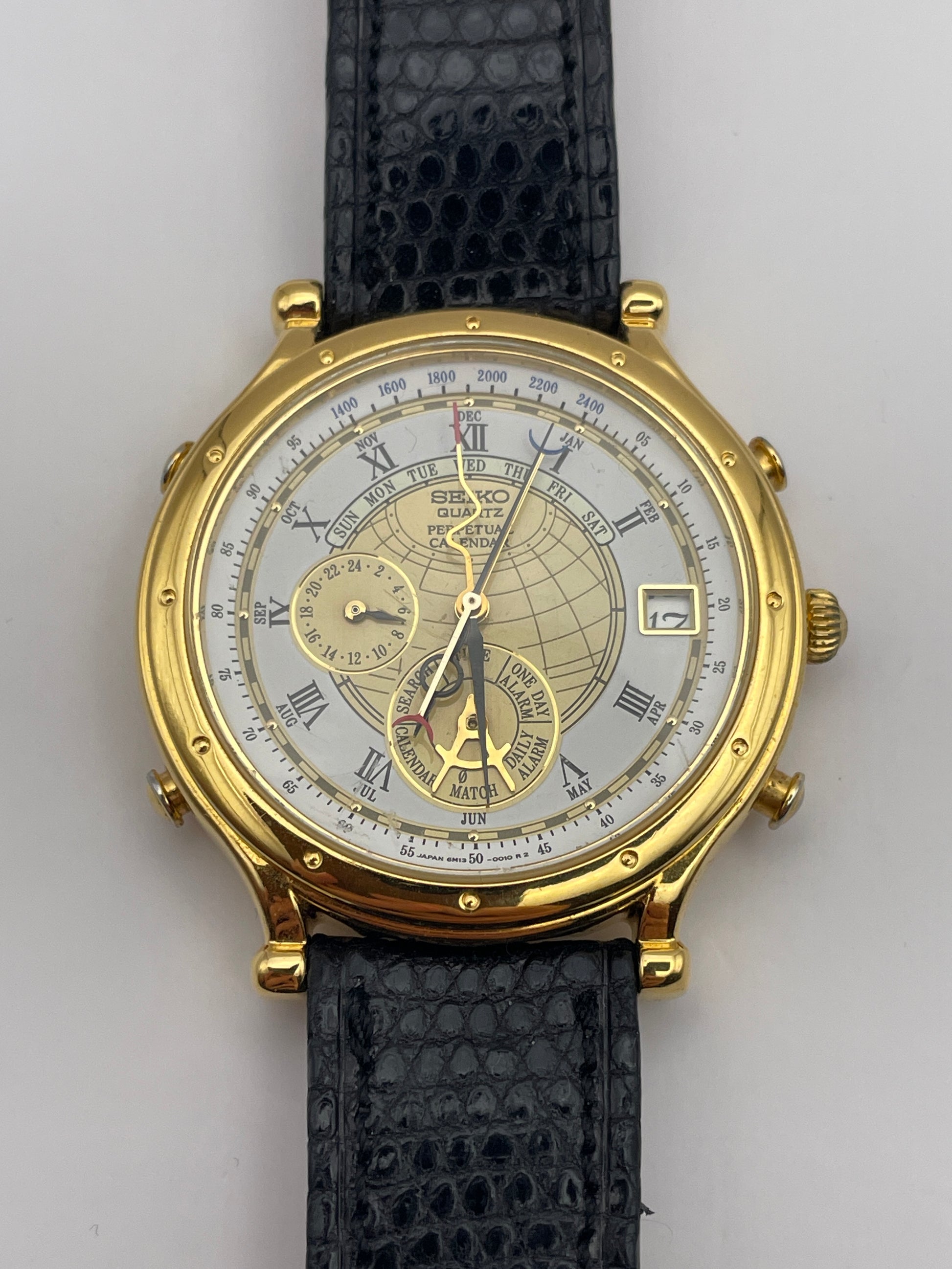 Seiko Perpetual Calendar Quartz – Bewatched - Main Image